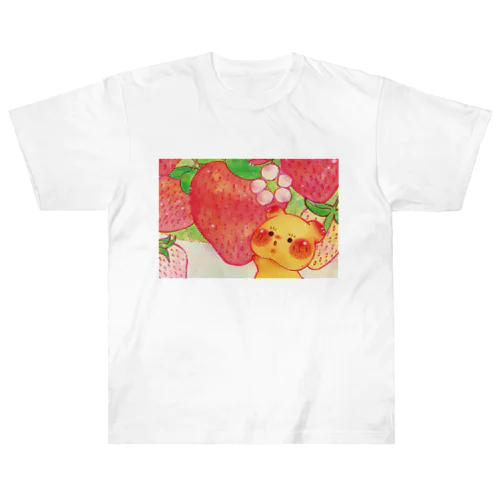 「このイチゴは食べられる？」Tシャツ Heavyweight T-Shirt