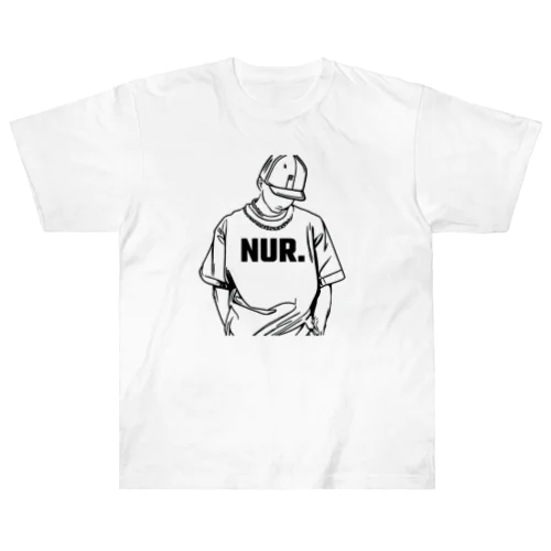 NUR. Design_No.002 ヘビーウェイトTシャツ