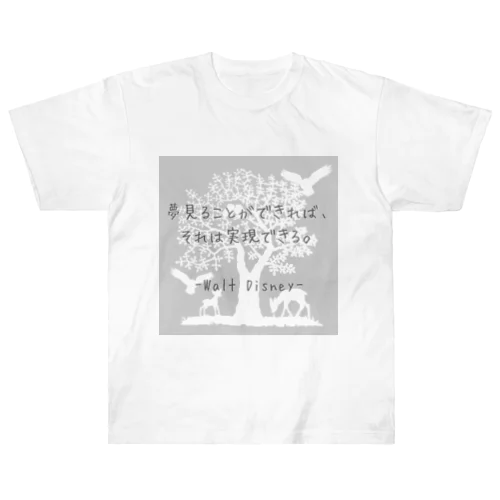 いじんふれーず「ウォルト・ディズニー」1 Heavyweight T-Shirt