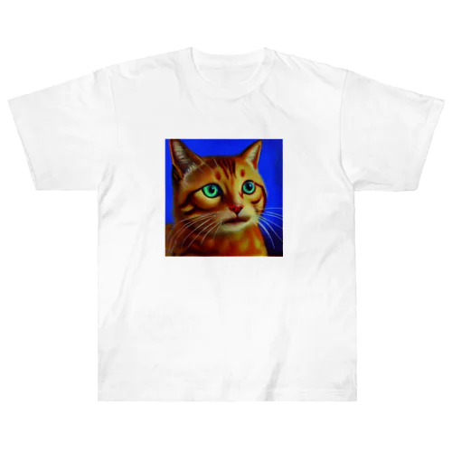 猫 Heavyweight T-Shirt