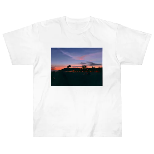 夏の夕暮れ Heavyweight T-Shirt