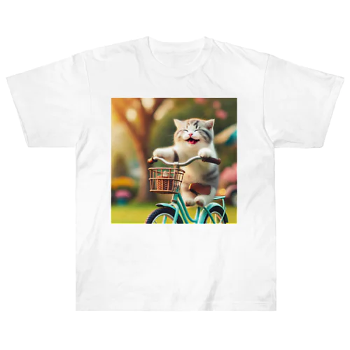 癒し系猫ちゃん🐱 Heavyweight T-Shirt