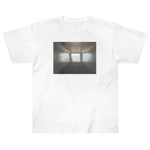 癒しの風景（海への入口） Heavyweight T-Shirt