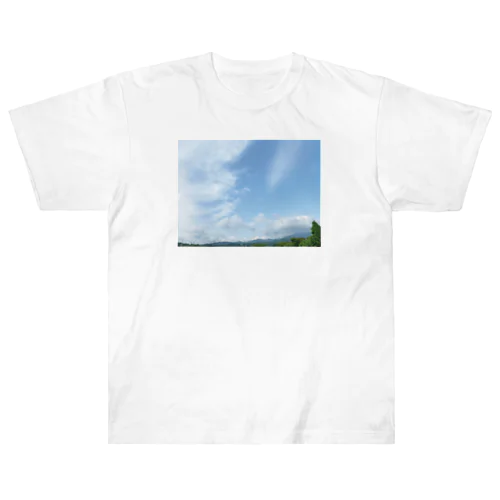 癒しの風景（空と雲） ヘビーウェイトTシャツ