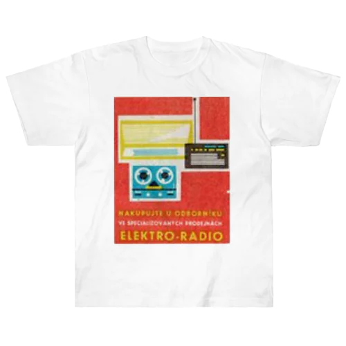 チェコ　ラジカセ Heavyweight T-Shirt