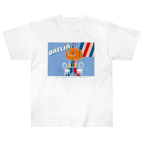 フランス　オランジーナ・ORELIA　トリコロール Heavyweight T-Shirt