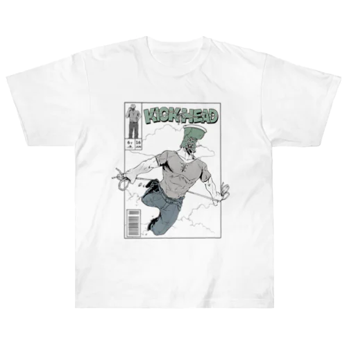 KICK HEAD Heavyweight T-Shirt