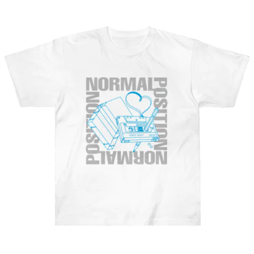 カセットテープ _NORMAL POSITION Heavyweight T-Shirt