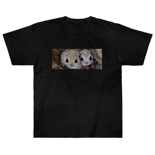 心とカラダの栄養を◆サロベツのエゾモモンガ Heavyweight T-Shirt