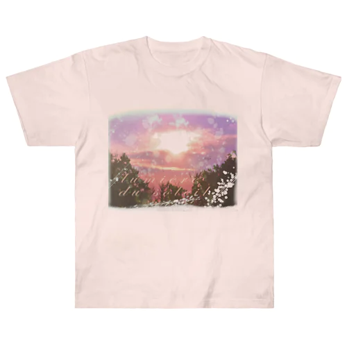 lumière du soleil ヘビーウェイトTシャツ