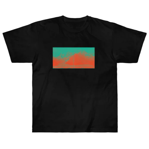 Climb Every Mountain Over and Over ヘビーウェイトTシャツ