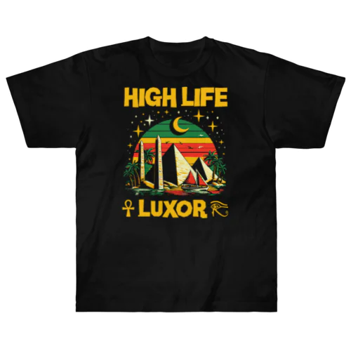 HIGH LIFE LUXOR ピラミッド シリーズ ヘビーウェイトTシャツ