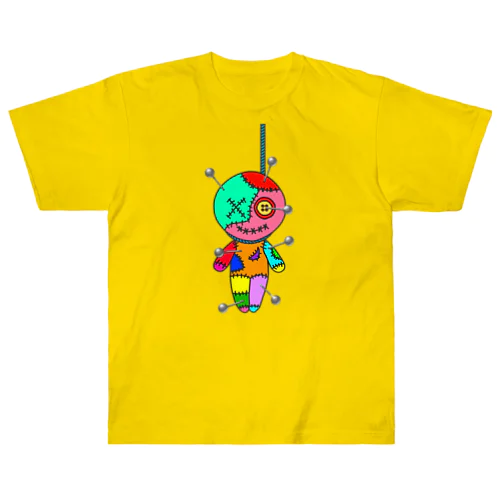 HANGING VOODOO DOLL with PINS ヘビーウェイトTシャツ