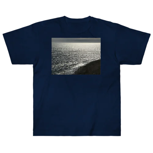 202004241513000　銀の海岸線 Heavyweight T-Shirt