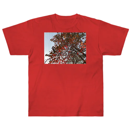 201910181619002　桜の紅葉 Heavyweight T-Shirt