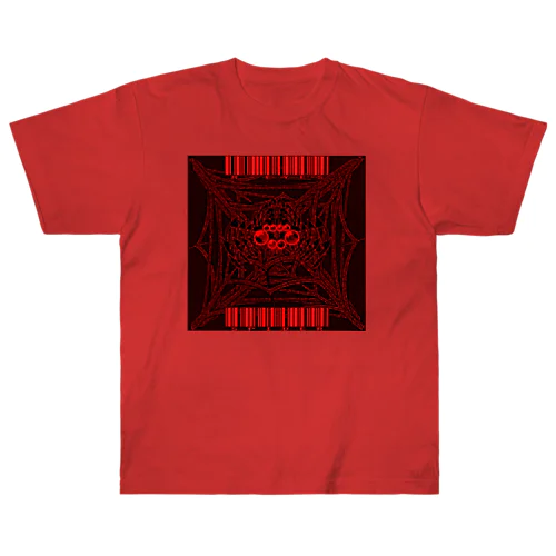 8-EYES SPIDER RED Heavyweight T-Shirt