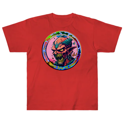 悪魔の囁き Heavyweight T-Shirt