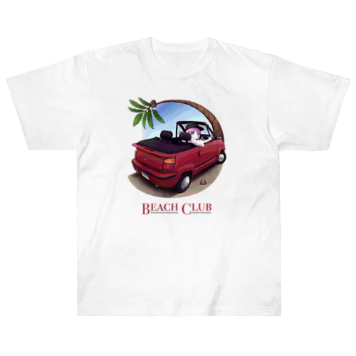 "120DSC BEACH CLUB" ヘビーウェイトTシャツ