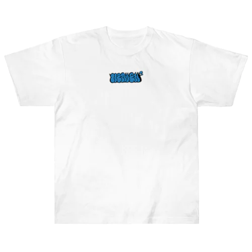 HEAVENロゴ(ミズイロ) Heavyweight T-Shirt