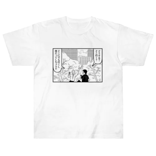 星デミ＋EVERYTHINGシャツ【黒】 ヘビーウェイトTシャツ