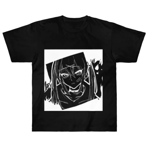 ｢病みてゃん｣どろどろフレーム有ver. Heavyweight T-Shirt