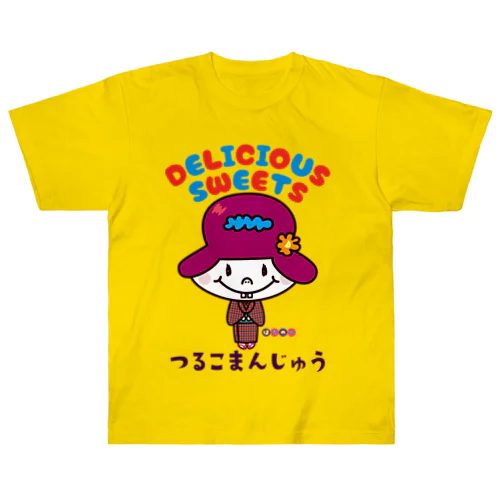 つるこまんじゅう ヘビーウェイトTシャツ