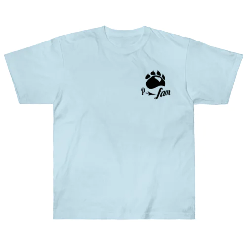 P➛KUMAちゃん(羽バージョン) Heavyweight T-Shirt