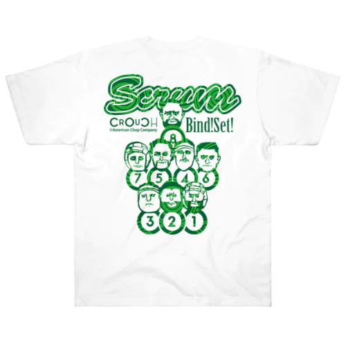 【数量限定】Scrum! クイーンズランドグリーン Heavyweight T-Shirt