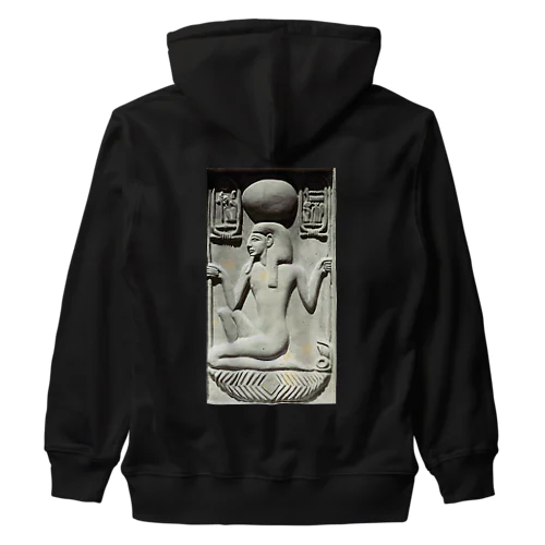 ラムセス2世のバスレリーフ サッカラ出土 ボンフィス社製 1875年頃-1900年頃 Heavyweight Zip Hoodie