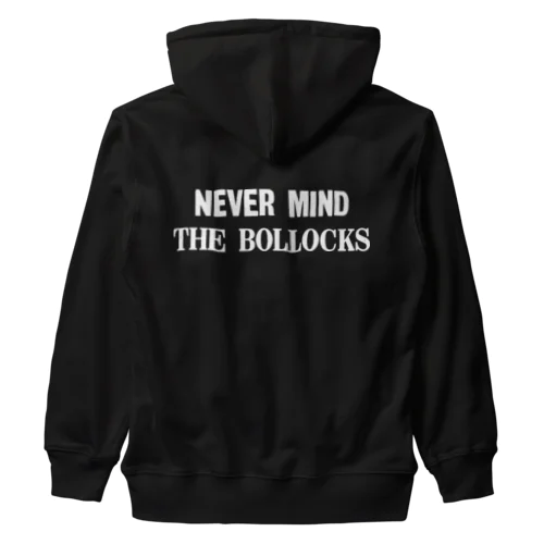 NEVERMIND THE BOLLOCKS Heavyweight Zip Hoodie