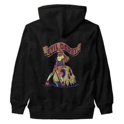 "Evil Derby" Heavyweight Zip Hoodie