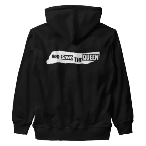 GODSAVETHEQUEEN Heavyweight Zip Hoodie