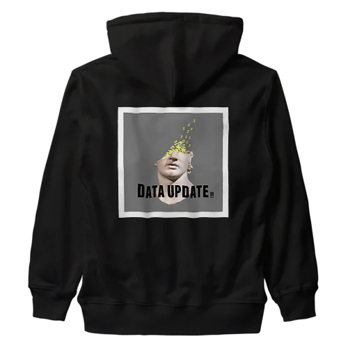 『 Data update 』 Heavyweight Zip Hoodie