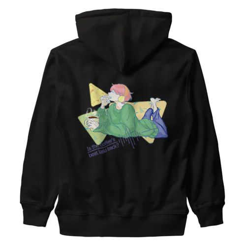 Relaxing Coffeelover Hoodie ヘビーウェイトジップパーカー