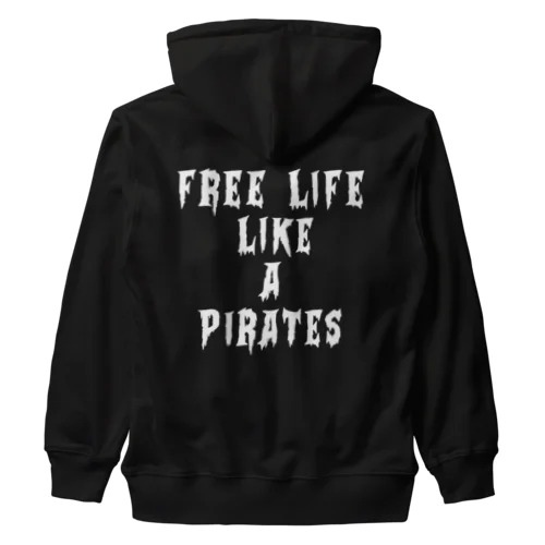 PIRATES Heavyweight Zip Hoodie