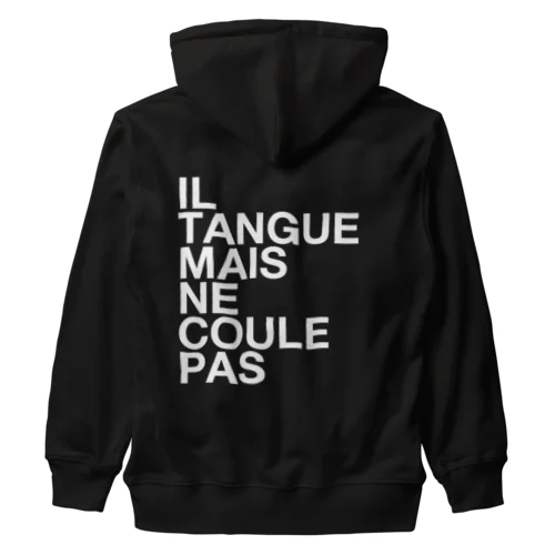 IL TANGUE MAIS NE COULE PAS Heavyweight Zip Hoodie