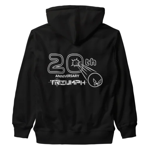 ２０周年記念グッズ Heavyweight Zip Hoodie