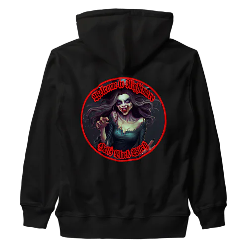 恐い魔女　 Heavyweight Zip Hoodie