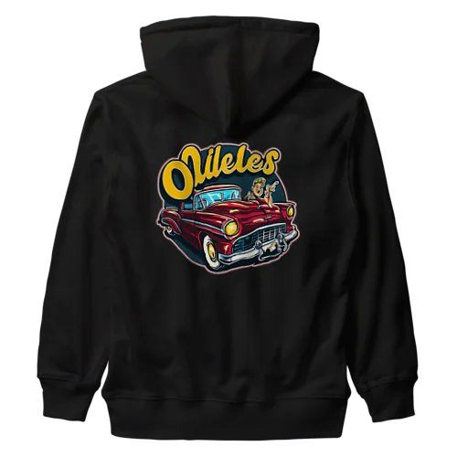 OLDIES　　50’ｓ ＣＡＲ Heavyweight Zip Hoodie