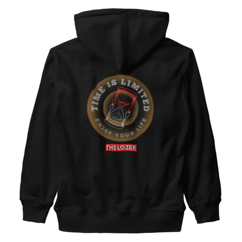 LOIZER time is limited Heavyweight Zip Hoodie