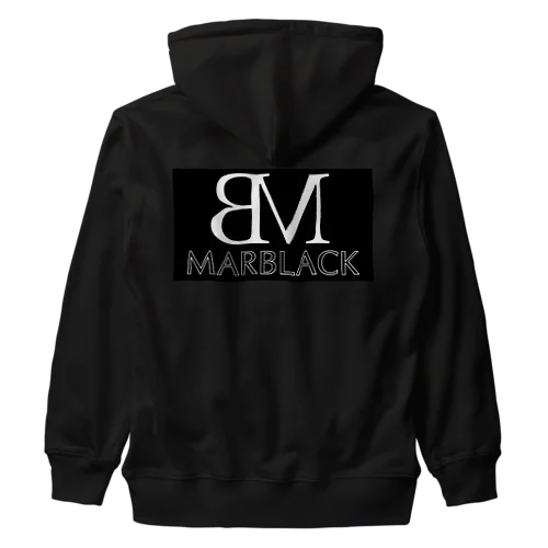 MB MARBLACKロゴ Heavyweight Zip Hoodie