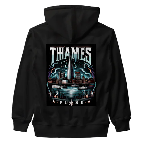 Thames Pulse Heavyweight Zip Hoodie