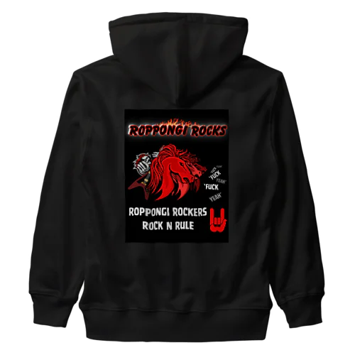 Roppongi Rockers Rock n Rule Heavyweight Zip Hoodie