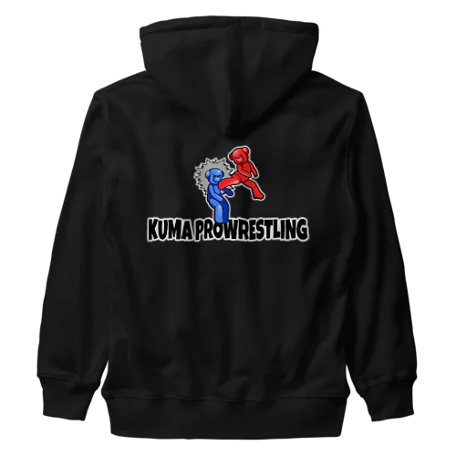 ローリングソバット(KUMA-PROWRESTLING) ヘビーウェイトジップパーカー