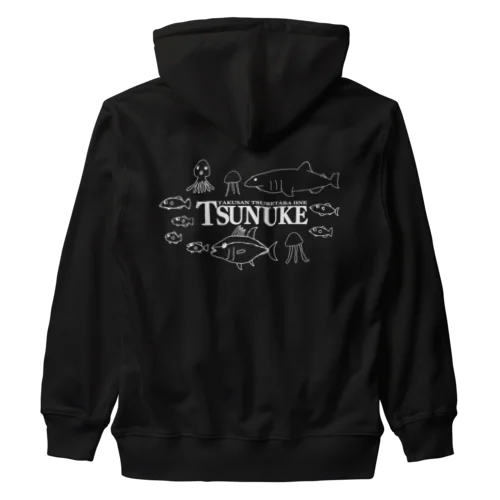 TSUNUKE NEW ロゴ入り Heavyweight Zip Hoodie