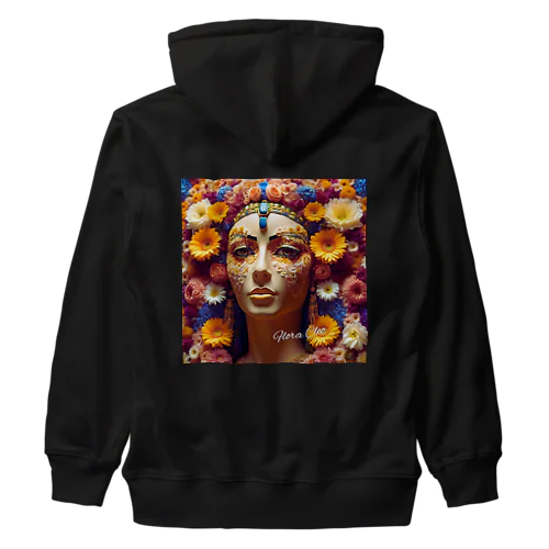 Flora Cleo「フローラ・クレオ」 Heavyweight Zip Hoodie