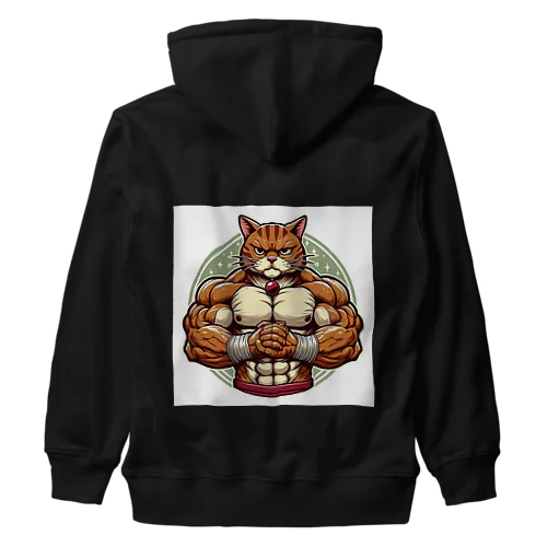 マッスルキャット　キジ虎 Heavyweight Zip Hoodie