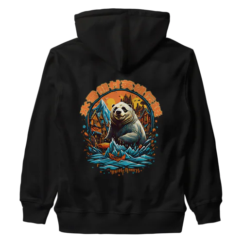 Legend of the Panda Village Heavyweight Zip Hoodie