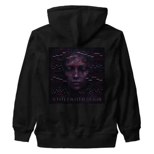 ノイズに潜む記憶 Heavyweight Zip Hoodie