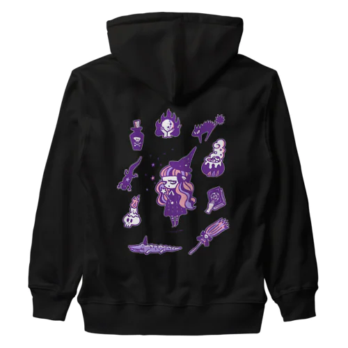 WITCH LAND Heavyweight Zip Hoodie